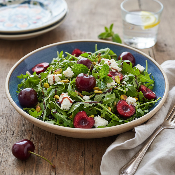 Turkish Arugula and Cherry Delight recipe