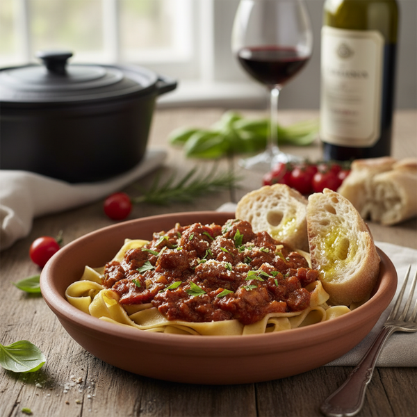 Tuscan Style Giblets Ragu recipe