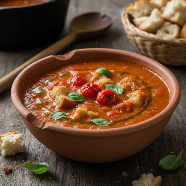 Tuscan Tomato Bread Soup (Pappa al Pomodoro) recipe