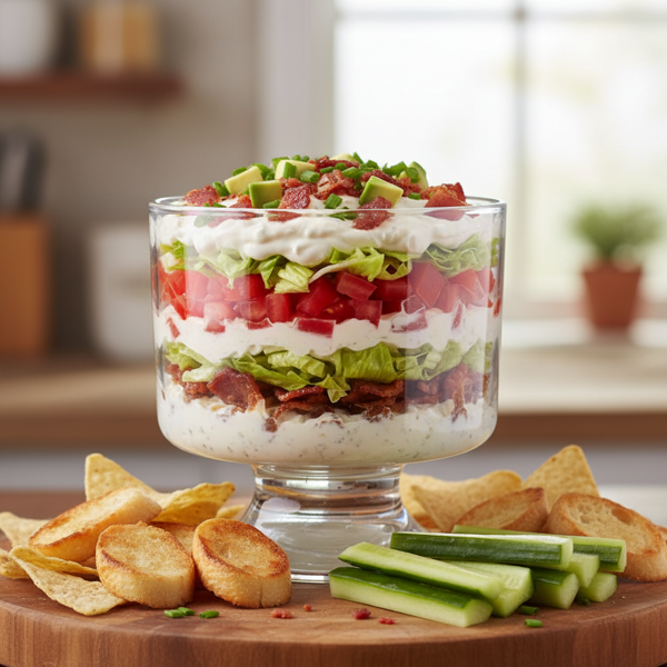 Ultimate 7-Layer BLT Dip Delight recipe