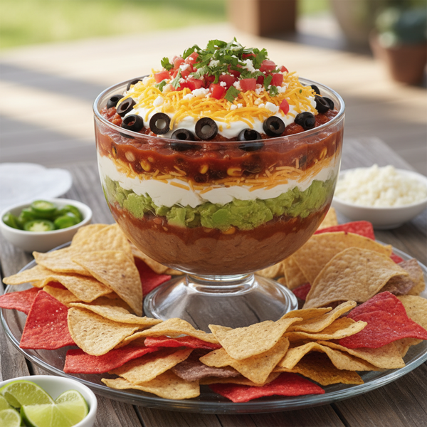 Ultimate 7 Layer Fiesta Dip recipe