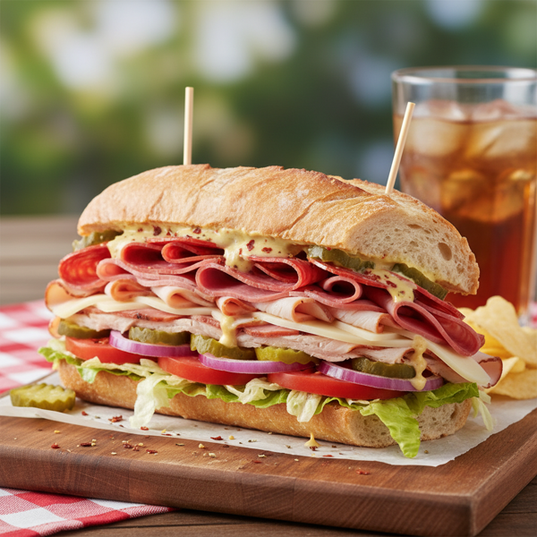 Ultimate All-American Sub Sandwich recipe