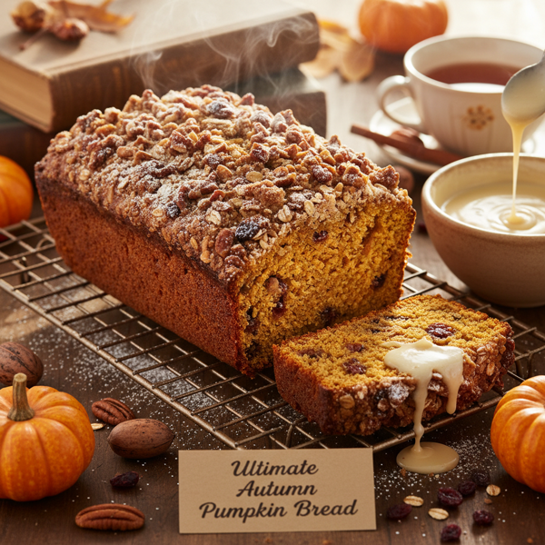 Ultimate Autumn Pumpkin Bread recipe