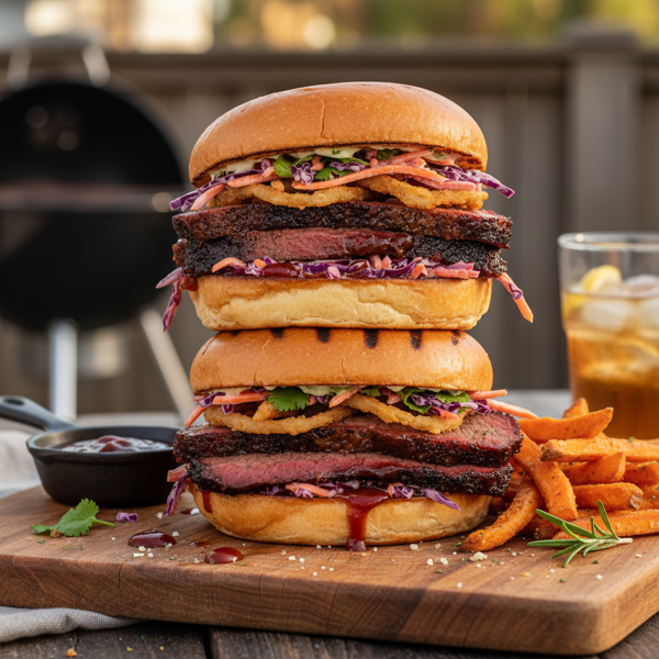 Ultimate BBQ Beef Brisket Sandwiches recipe