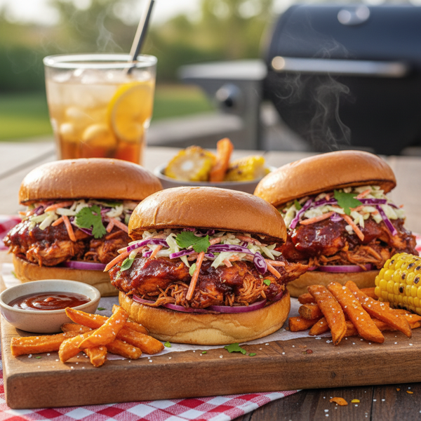 Ultimate BBQ Chicken Sandwiches recipe