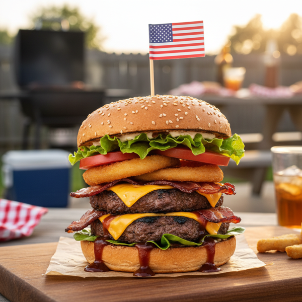 Ultimate Backyard BBQ Burgers recipe