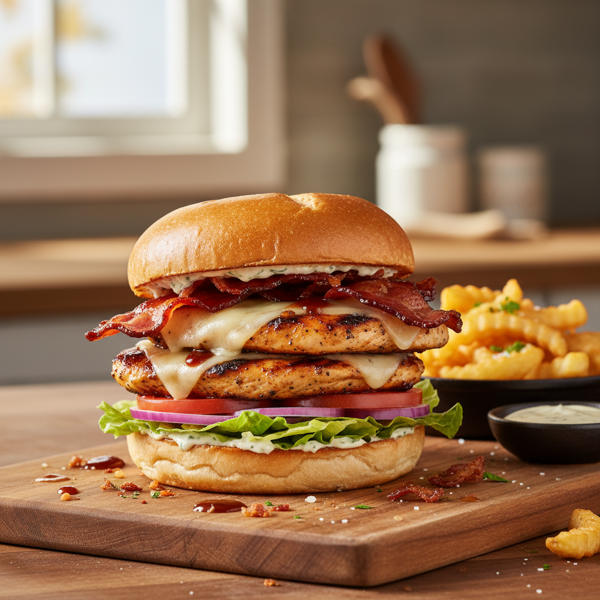 Ultimate Bacon Jack Chicken Sandwich recipe