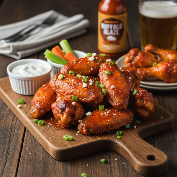 Ultimate Baked Buffalo Chicken Wings recipe