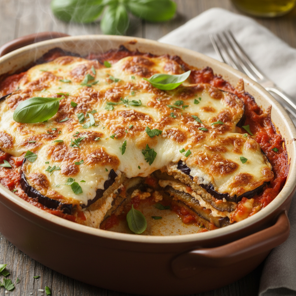 Ultimate Baked Eggplant Parmesan recipe