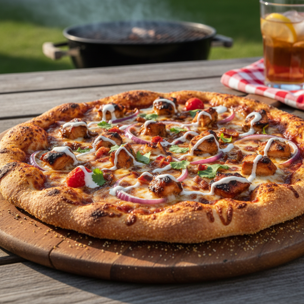 Ultimate Barbecue Chicken Delight Pizza recipe