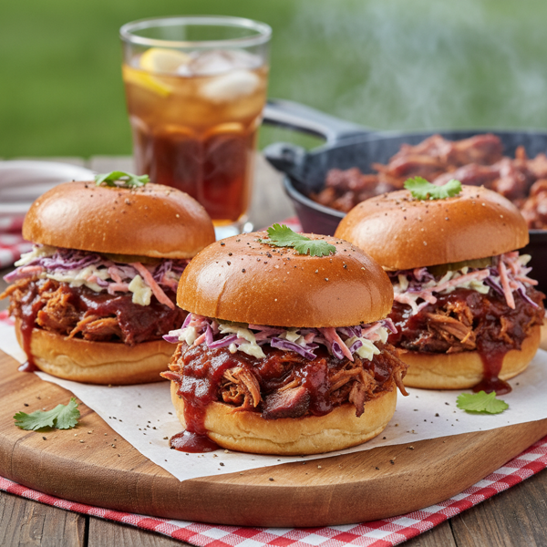 Ultimate Barbecue Pulled Pork Sliders recipe