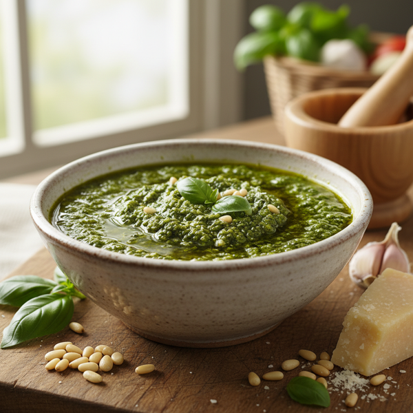 Ultimate Basil Pesto Sauce recipe