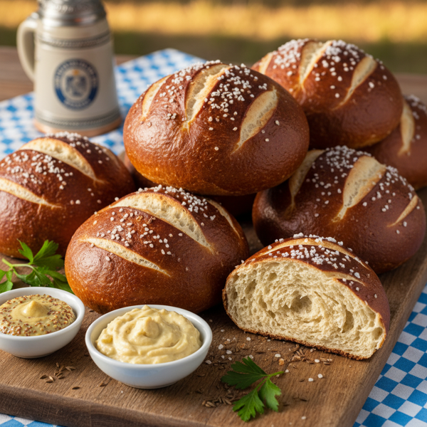 Ultimate Bavarian Pretzel Rolls recipe