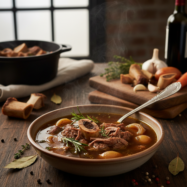 Ultimate Beef Bone Broth: Slow-Braised Flavor recipe