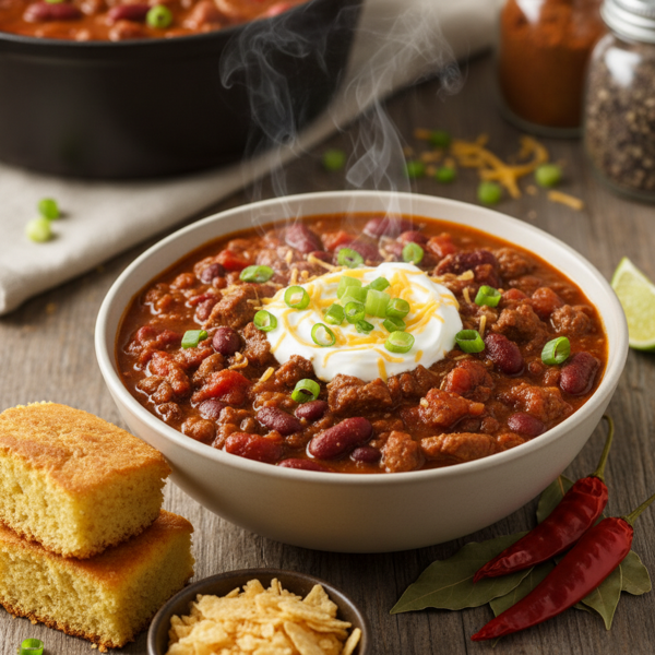 Ultimate Beef & Bean Chili Delight recipe