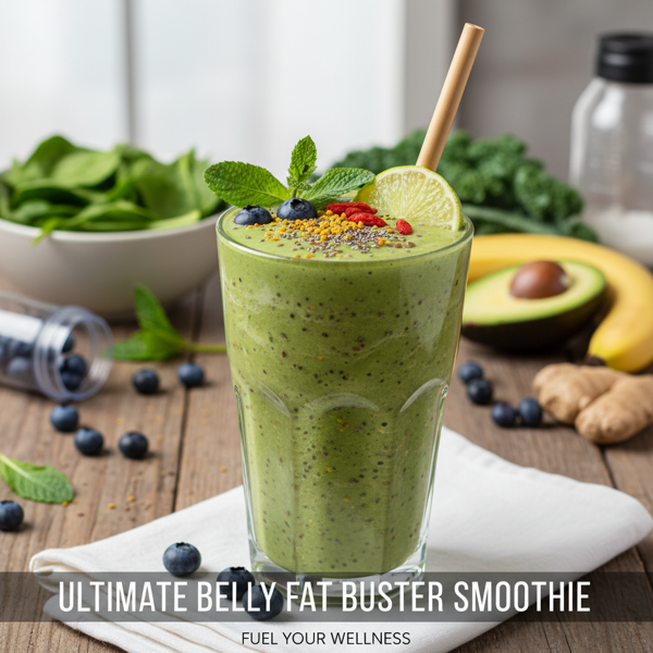 Ultimate Belly Fat Buster Smoothie recipe