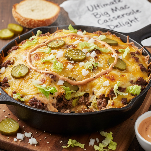 Ultimate Big Mac Casserole Delight recipe