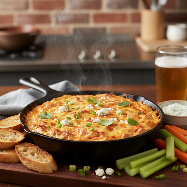 Ultimate Blue Cheese Buffalo Chicken Dip recipe