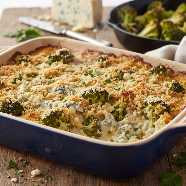 Ultimate Blue Cheese & Broccoli Bake recipe