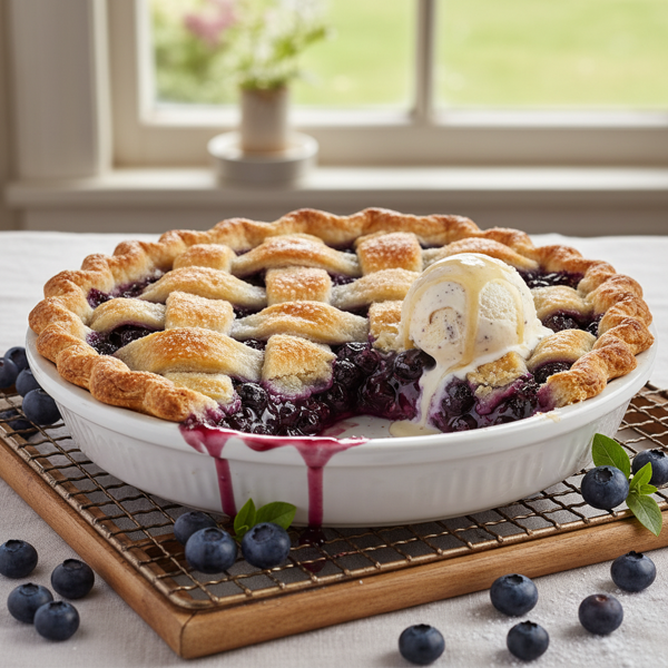 Ultimate Blueberry Delight Pie recipe