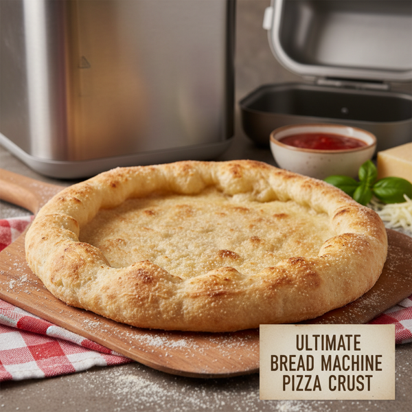 Ultimate Bread Machine Pizza Crust recipe