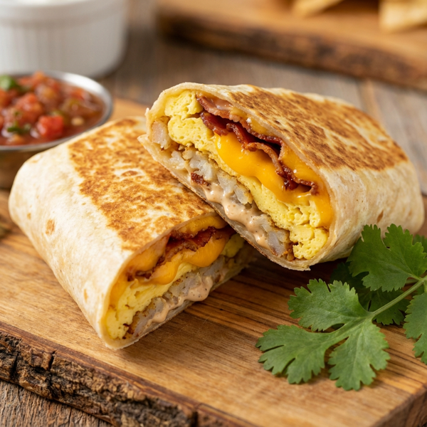 Ultimate Breakfast Crunch Wrap recipe