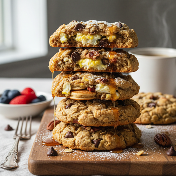 Ultimate Breakfast Monster Cookies recipe