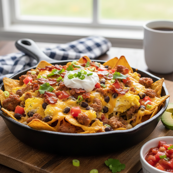 Ultimate Breakfast Nacho Bake recipe
