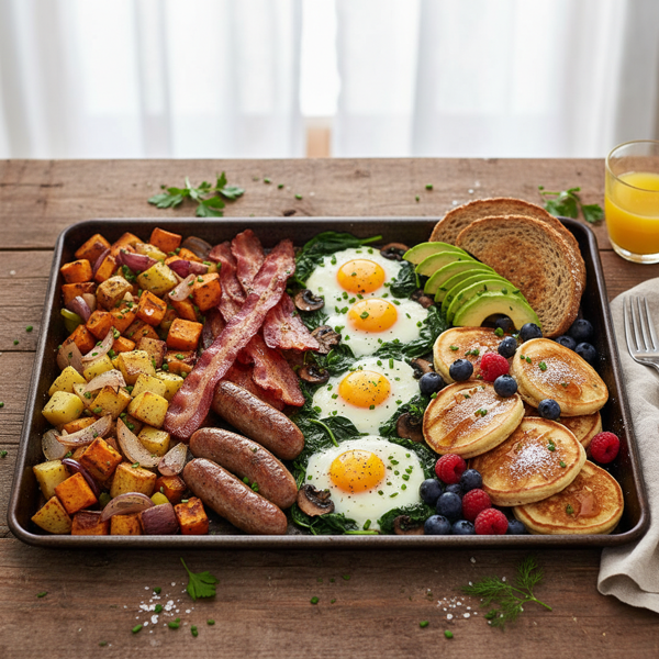 Ultimate Breakfast Sheet Pan Delight recipe