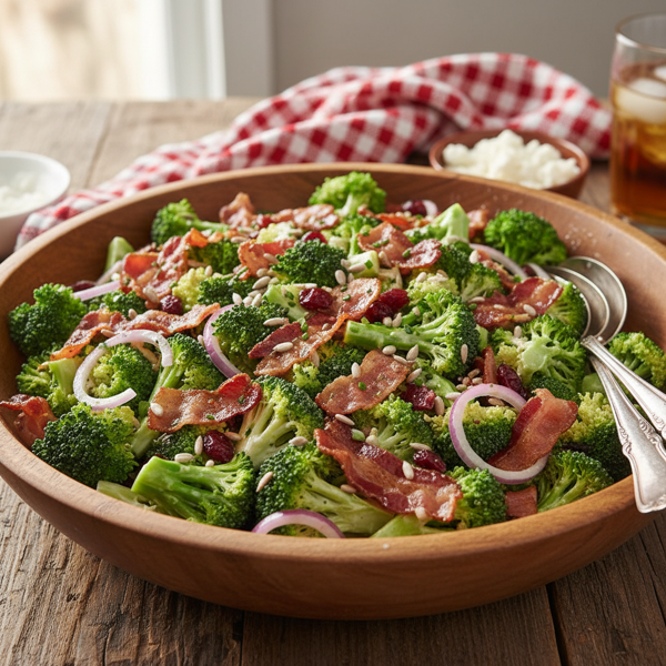 Ultimate Broccoli Bacon Salad recipe