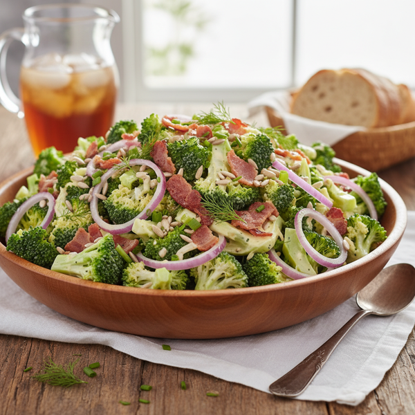 Ultimate Broccoli and Bacon Delight Salad recipe