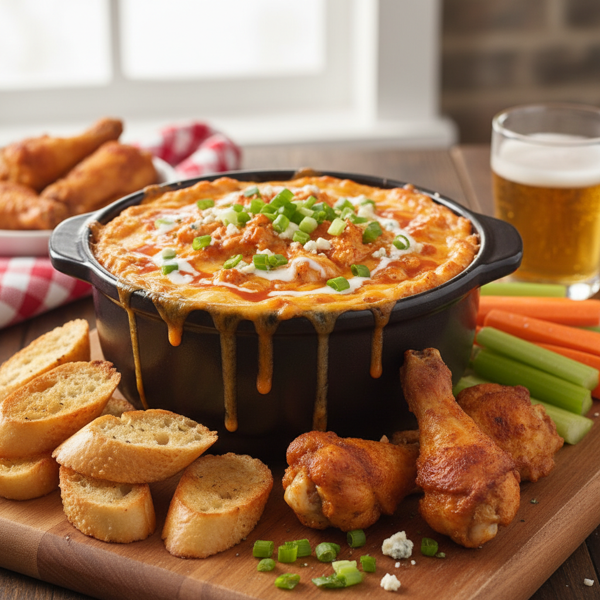Ultimate Buffalo Chicken Wing Dip recipe