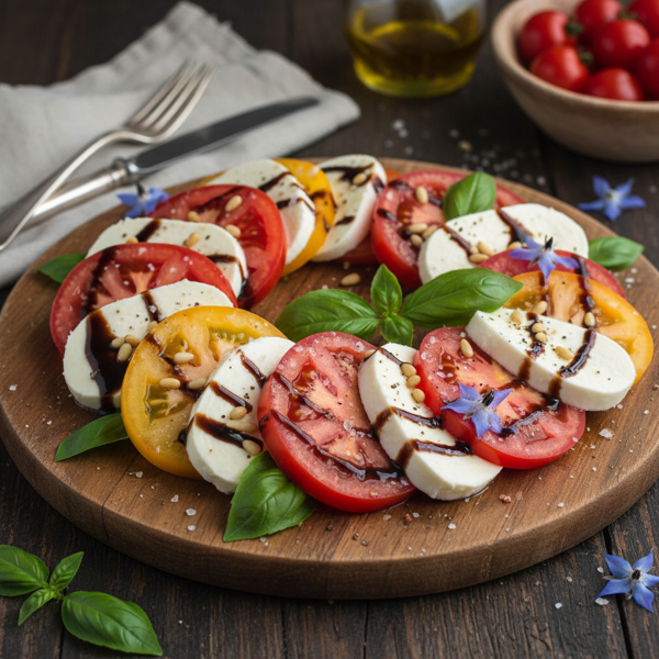 Ultimate Caprese Salad with Balsamic Reduction recipe