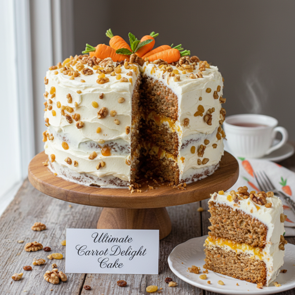 Ultimate Carrot Delight Cake recipe