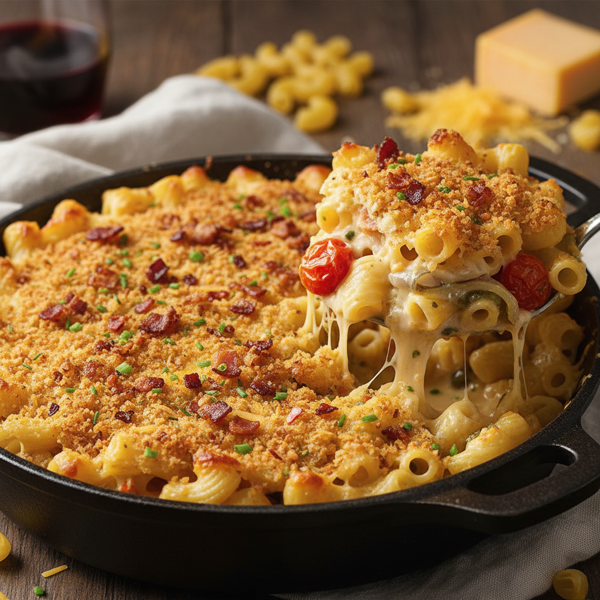 Ultimate Cheddar Pasta Bake Delight recipe