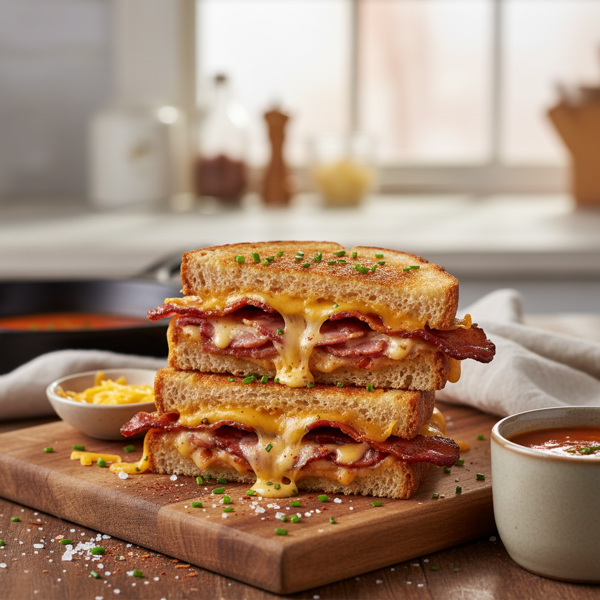 Ultimate Cheddar & Bacon Melts recipe