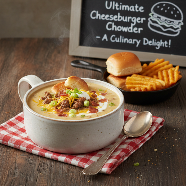 Ultimate Cheeseburger Chowder recipe