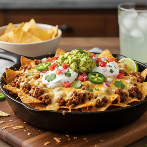 Ultimate Cheesy Beef Nacho Bake recipe