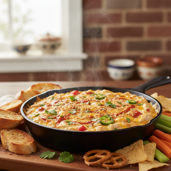 Ultimate Cheesy Chicken Dip recipe