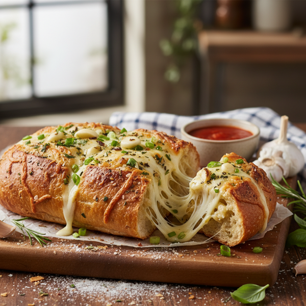 Ultimate Cheesy Garlic Bread recipe
