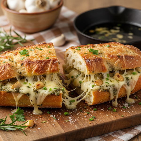 Ultimate Cheesy Garlic French Bread Delight recipe