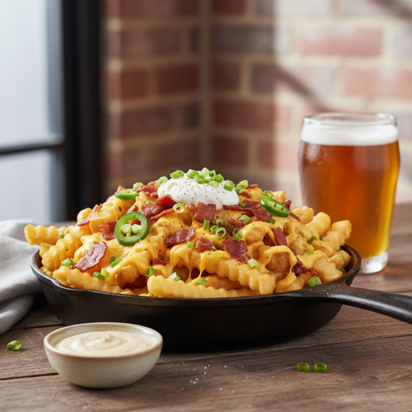Ultimate Cheesy Loaded Fries recipe