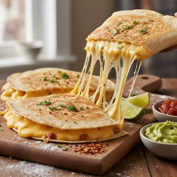 Ultimate Cheesy Quesadillas recipe