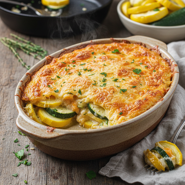 Ultimate Cheesy Squash Casserole recipe