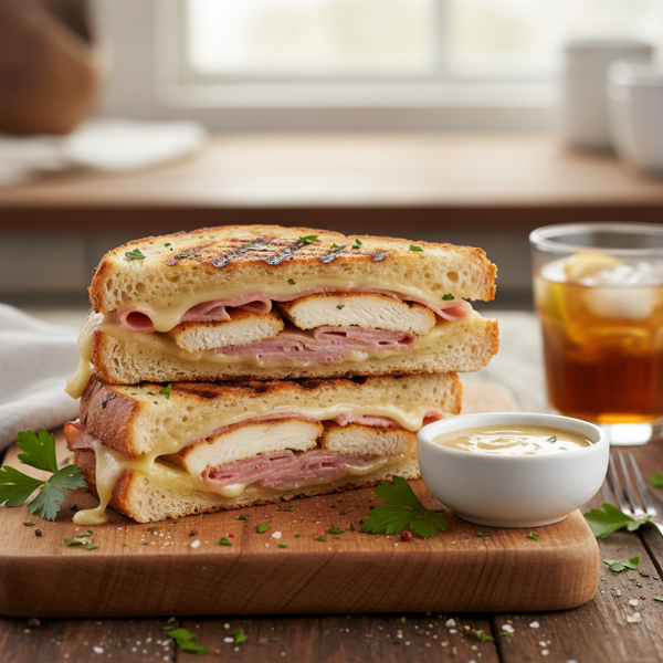 Ultimate Chicken Cordon Bleu Panini recipe