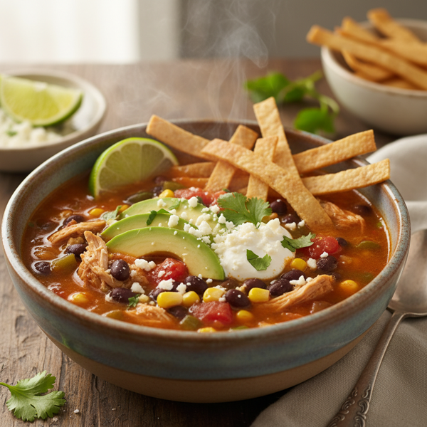 Ultimate Chicken Tortilla Soup recipe