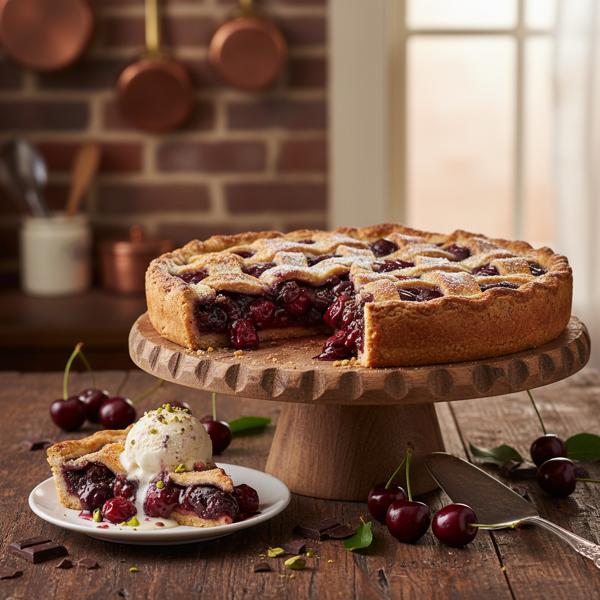 Ultimate Chocolate Cherry Bliss Pie recipe