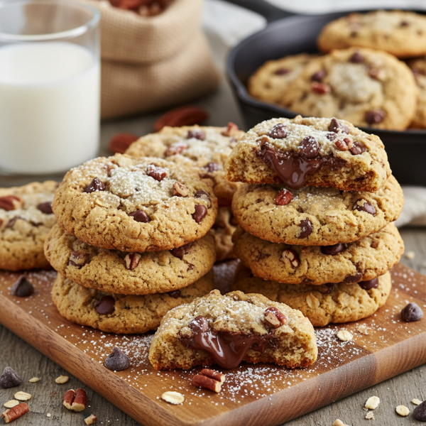 Ultimate Chocolate Chip Cowboy Cookies recipe
