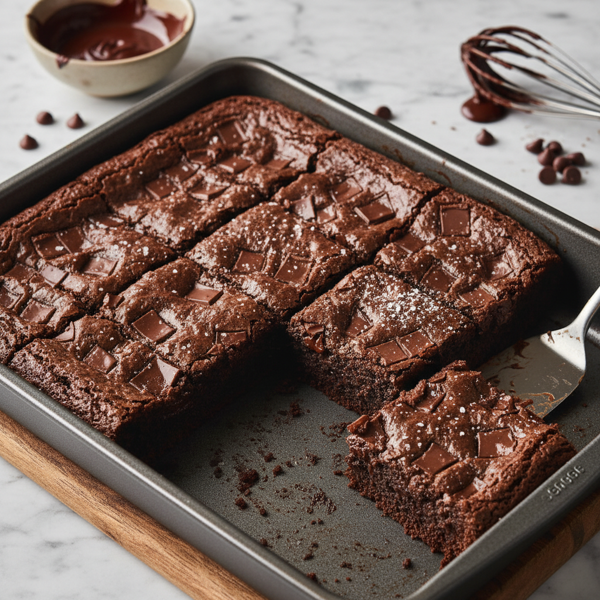 Ultimate Chocolate Chunk Fudge Brownies recipe