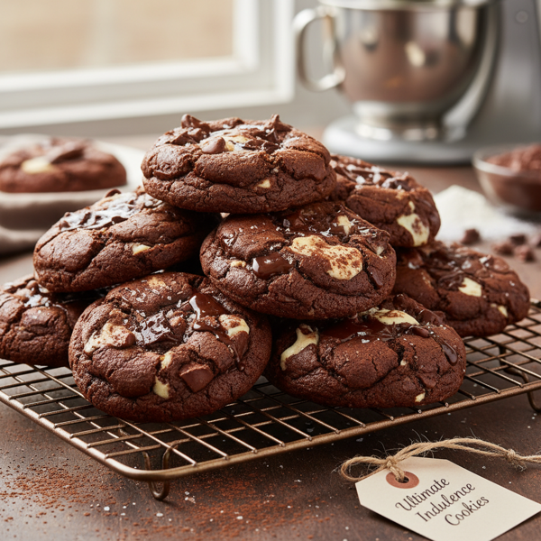 Ultimate Chocolate Indulgence Cookies recipe